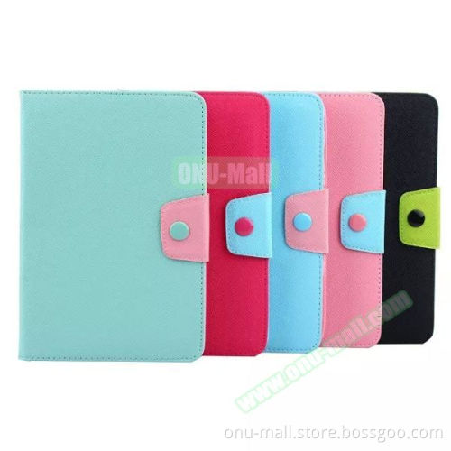 Alibaba Trade Assurance Nice Buckle Leather for iPad Mini 4 Leather Case